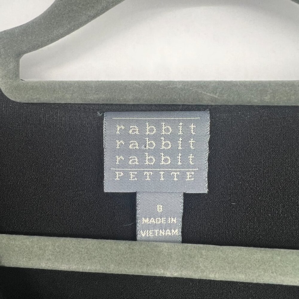 Rabbit Rabbit Rabbit Black Cardigan with Gingham Trim - Picture 8 of 8